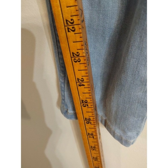 Free People Skinny Denim Jeans  Distressed Ankle Light Wash Women's Size 26 - Picture 5 of 7